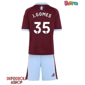 Aston Villa Joao Gomes #35 Hjemmebanesæt Børn 2026-27 Kort ærmer (+ korte bukser)